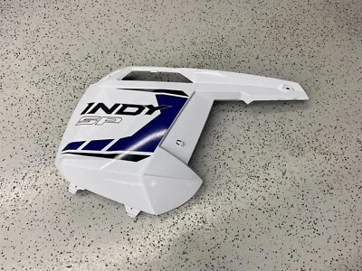 Polaris NOS New OEM Right Side Panel 5437493-599 White Lightning Indy RMK Rush - Image 1 of 4