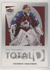 2008-09 Fleer Ultra Total D Jose Theodore #TD7