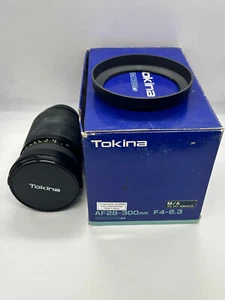 Tokina EMZ283AF 28-300mm f/4-6.3 Lens for Sony/Minolta Analog 35mm Film Cameras - Picture 1 of 5