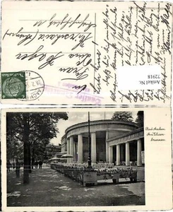 72918,Bad Aachen Elisenbrunnen Partie 1938 - Picture 1 of 1