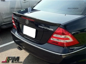 00-07 C230 C280 C320 Sedan 4Dr M-BENZ W203 Carbon Fiber AMG Style Trunk Spoiler - Picture 1 of 5