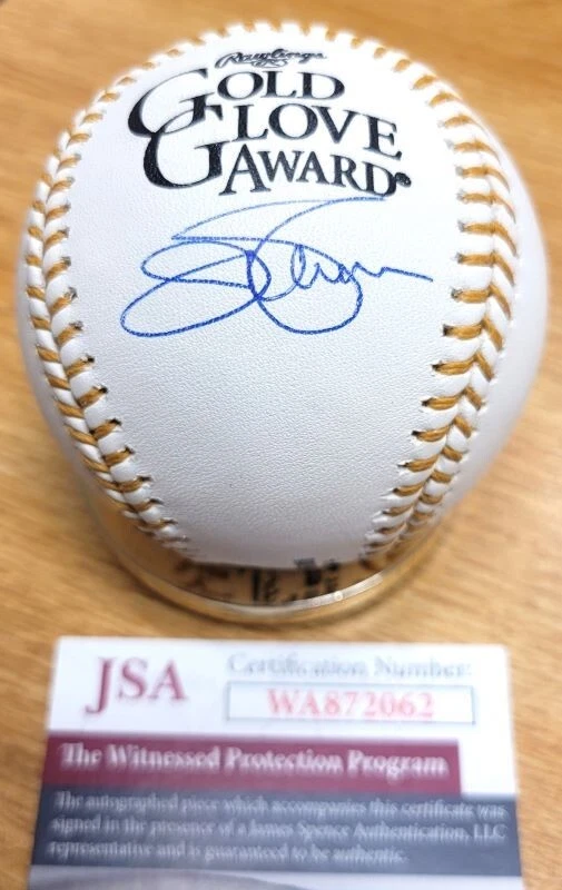 Autographed JIM PALMER Gold Glove  Official  Major League Baseball JSA Witness - Image 1 of 1