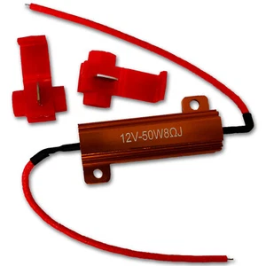 Set Can Bus Lastwiderstand LED Blinker Leuchten Anhänger KFZ  50 Watt 8 Ohm 12V  - Bild 1 von 6