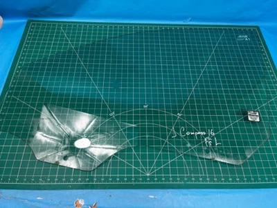 2007- 2017 JEEP COMPASS LEFT DRIVER FRONT WINDOW GLASS E4 43R 000183 E000989 OEM - Image 1 of 4