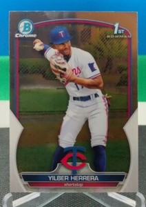 Yilber Herrera 2023 Bowman Chrome 1st #BCP-86 Minnesota Twins 