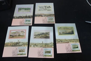 1988 THE EARLY YEARS STAMP MAXI CARDS SET OF 5 - Bild 1 von 1