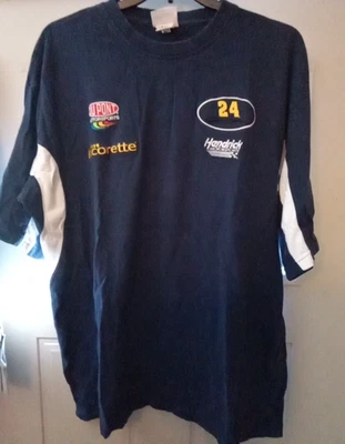 Camisas Jeff Gordon Dupont 2XL Chase Authentics Gris Manga Larga y Azul Manga Corta  Foto 1 de 4