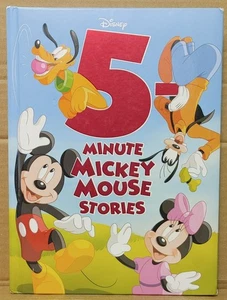 Disney 5 Minute Mickey Mouse Stories Hardcover Book - Imagen 1 de 5