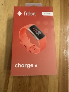 Fitbit Charge 6 Activity Tracker, GPS, Bluetooth, Heart Rate, Running / - Picture 1 of 3
