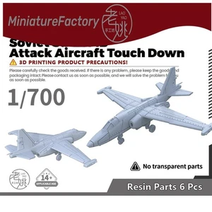 Avión de ataque soviético SSMODEL 1/700 Su-25 MB aterrizaje 6 piezas 6 piezas - Imagen 1 de 5