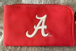 Cartera de muñeca Alabama Crimson Tide roja con cierre de cremallera por encanto 14 - Imagen 1 de 6