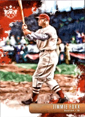 Cartão de beisebol Jimmie Fox 2019 Panini Diamond Kings Base #20 Boston Red Sox - Imagem 1 de 3