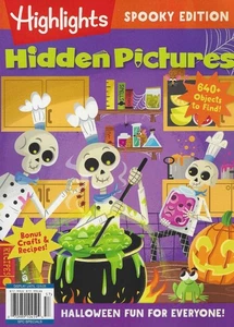 Highlights Children's Magazine Spooky Edition Hidden Pictures 2025 - Imagen 1 de 1