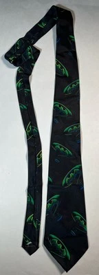 Corbata de seda Batman 1995 vintage para hombre  Foto 1 de 4