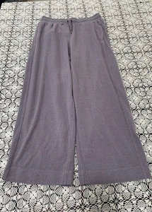 SWEATY BETTY Large 10 Wide Leg Culotte Hose Trainingshose lila/grau - Bild 1 von 14