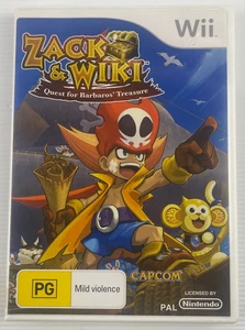 Zack & Wiki: Quest for Barbaros' Treasure Nintendo Wii Complete With Manual PAL - Picture 1 of 5