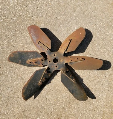 1942 1946 Chevy Truck Fan 6 Blade Inline Six Extra Cooling Chevrolet 216 235 261 - Image 1 of 4