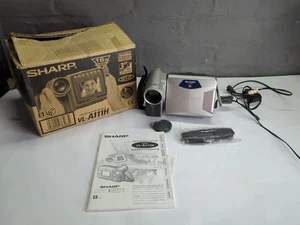 Sharp VL-H410H Video 8 Viewcam Camcorder Working With Mains Cable Etc - Picture 1 of 16