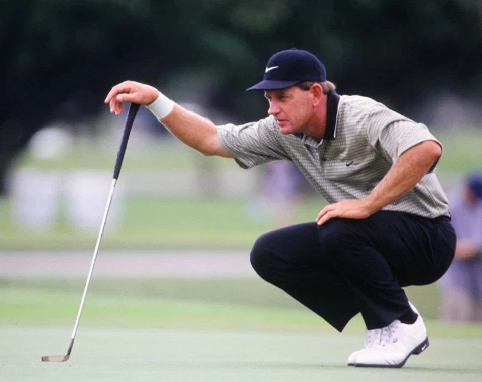 Póster brillante con foto de golf de golf 8x10 de golf profesional NICK PRICE Masters  Foto 1 de 1