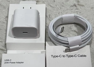 Original USB-C Fast Charger For iPhone 16 15 Pro Max XS 8 Universal Type-C Cable - Picture 1 of 23