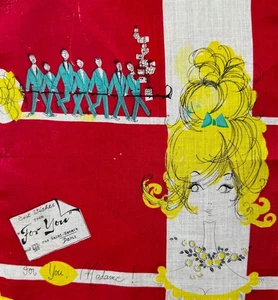 NOSFor You, Madame französischer Lippenstift Taschentuch Mid Century Frau Männer mit Geschenken - Bild 1 von 5