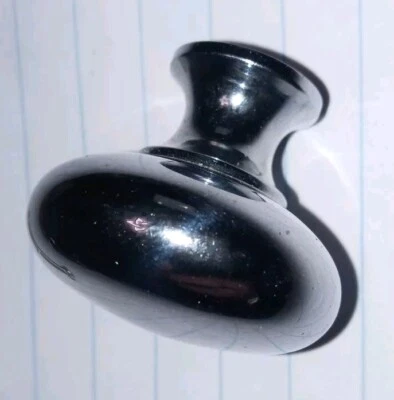 3 perillas de gabinete Belwith Mushroom de colección • 1-1/4" • Cromo pulido sólido BK13-26 Foto 1 de 4