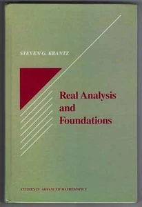 Real Analysis & Foundations Studies in Advanced Mathmatics Steven G Krantz 1991 - Picture 1 of 1