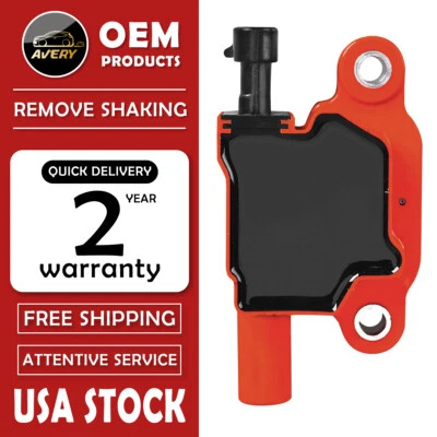 Square Ignition Coil For Chevrolet Silverado 1500 GMC Savana 3500 2005-18 UF413 - Image 1 of 4