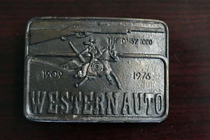 Rifle Western Auto Die Cast Hebilla de cinturón Daisy 1000 Boston años 70 3 1/2" x 2 1/2" - Imagen 1 de 2