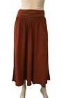 WILFRED Silk Crepe De Chine Gathered Midi Skirt L NEW WITH TAGS