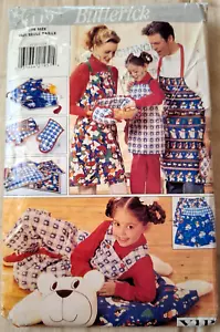 BUTTERICK SEWING PATTERN - APRONS & KITCHEN ACCESSORIES - Picture 1 of 1