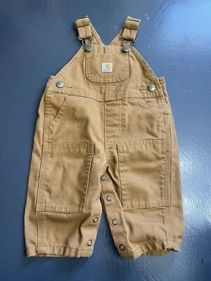 Carhartt 3 месяца комбинезон утка холст коричневый новый без ЯРЛЫКОВ - Изображение 1 из 4