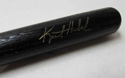 Minnesota Twins Kent Hrbek 16" Etched Black Mini Bat! Cover