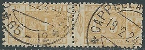1914-22 REGNO PACCHI POSTALI USATO 3 LIRE - I10-2 - Picture 1 of 1