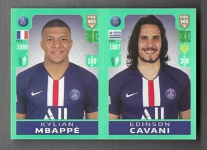 KYLIAN MBAPPE EDINSON CAVANI PANINI EURO FIFA 365 INSERT CARD 153B SOCCER STAR!! - Bild 1 von 2