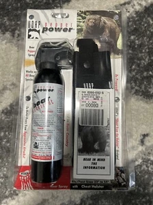 UDAP Pepper Magnum Bear Spray & Chest Holster 15CP Expired 2008 - Picture 1 of 10