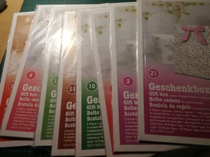 8 x Geschenkboxen-Sets (pro Set 5 Stück) aus Fotokarton - Bild 1 von 9