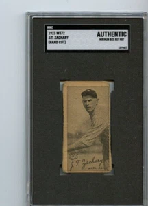 1923 W572 J.T. Zachary Washington Senators 🚀😳💥 SGC Graded A - Picture 1 of 2