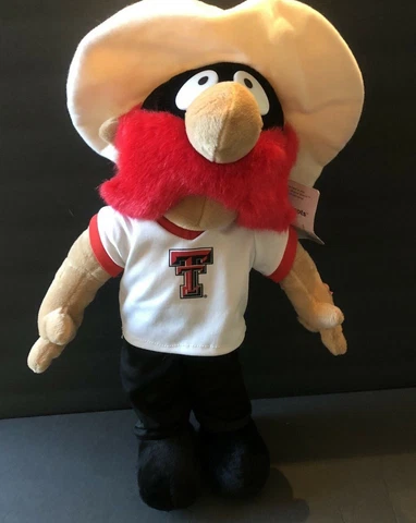TEXAS TECH Posable Musical Plush 17" Mascot Stuffed Toy Red Raiders Licensed Cover