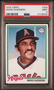 1978 TOPPS #339 MARIO GUERRERO PSA 9 - Picture 1 of 2