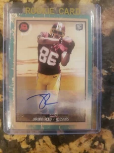 2013 Topps Turkey Red JORDAN REED ROOKIE AUTOGRAPH Washington RC Auto 6/10 - Picture 1 of 2