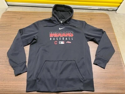 Cleveland Indians Nike Dri-Fit Men's MLB Baseball Hoodie Sweatshirt - XL - Image 1 of 4