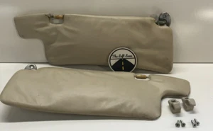 84 - 87 Honda CRX Hatch Sun Visors Set LH RH LEFT RIGHT OEM Used - Picture 1 of 16