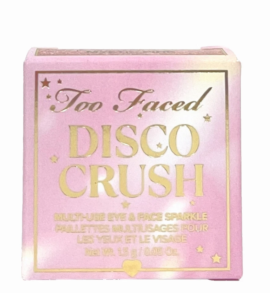 Too Faced Disco Crush Multi-Use Eye & Face Sparkle  Glitter - Mystic Pink - A6 - Image 1 of 1