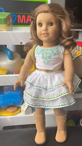2014 American Girl Doll Hazel Eyes Light Auburn Hair