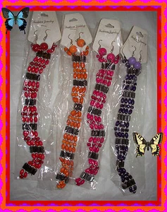 Collana o Bracciale ROSSO Magnetoterapia Ematite Perline Avvolgente con Orecchini SET 2pz - Foto 1 di 3