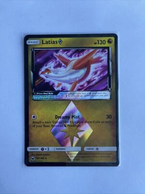 Latias Prism Star - 107/168 - Holo Rare NM Sun & Moon Celestial Storm  - Image 1 of 4