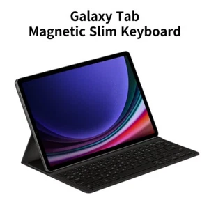 Galaxy Tab Magnetic Slim Bluetooth Keyboard Case (Galaxy Tab S10+/S9+/S9FE) - Picture 1 of 8