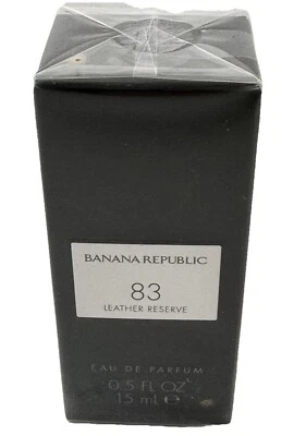 Banana Republic 83 Leather Reserve Eau De Parfum 0.5oz Unisex Nuevo Sellado Foto 1 de 3