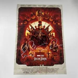 Póster de película de Doctor Strange Multiverso of Madness firmado por Sam Raimi 11x17 boceto - Imagen 1 de 3